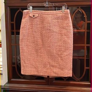 J. Crew pencil skirt pink